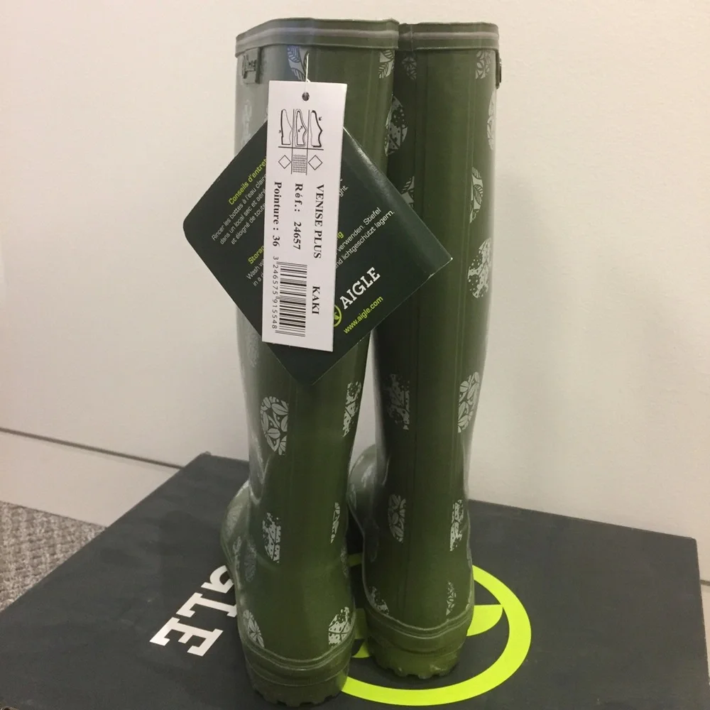 Aigle Rain Boots NWT